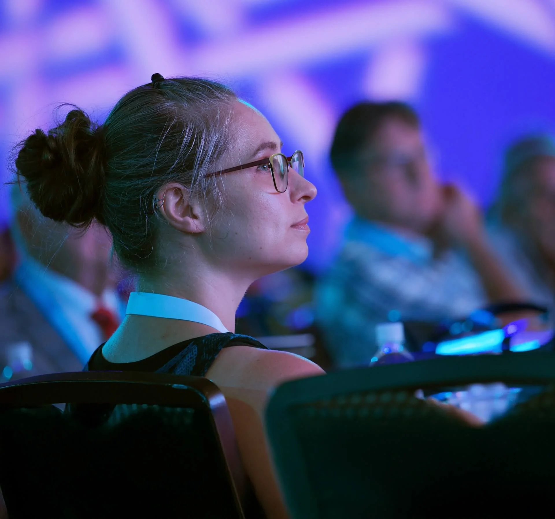 Resource tools — professional at conference event