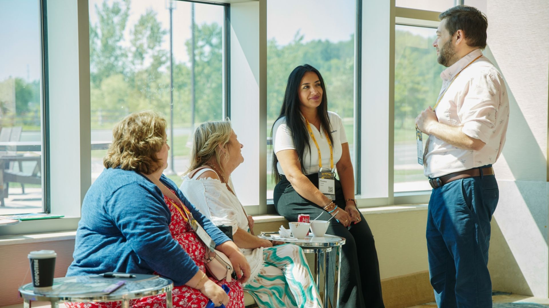 HAP26 attendees discuss takeaways from the educational sessions